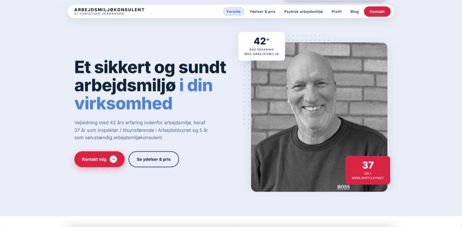 Arbejdsmiljøkonsulent hjemmeside